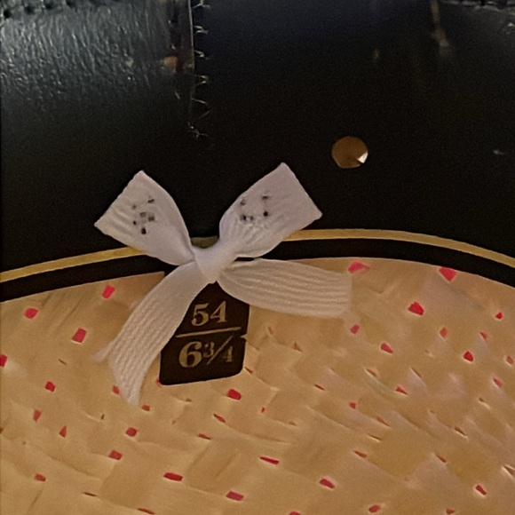 Stallion By Stetson Vintage Straw Western Cowboy Hat 6 3/4 - Picture 9 of 15